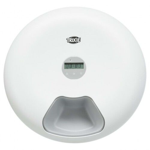 Dispensador automático de comida para perros color Blanco thumbnail