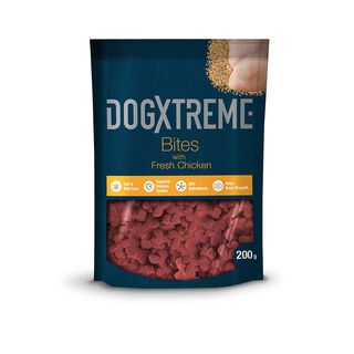 Dogxtreme Bites Snacks Semihúmedos Pollo para perros