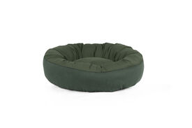 Gauty Cama Redonda Tela de sarga  Verde para Perros y Gatos 