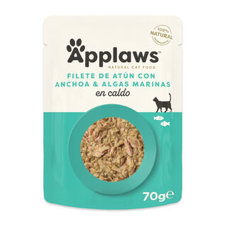 Applaws Atún y Anchoas sobre para gatos