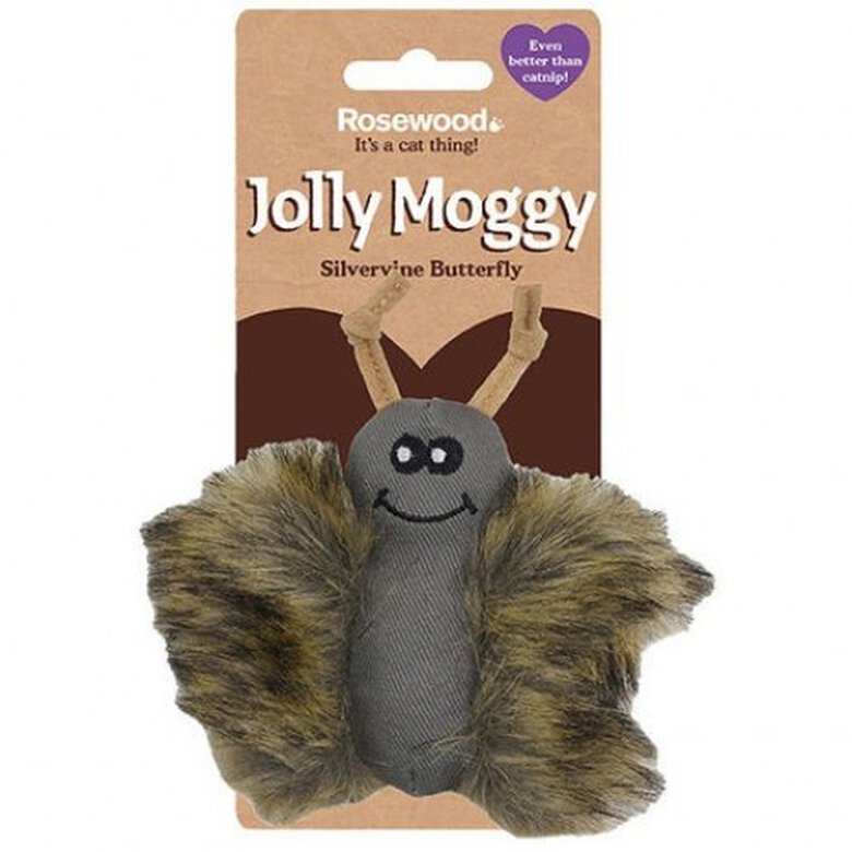 Peluche mariposa con silvervine Jolly Moggy para gatos color Varios, , large image number null