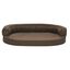 Vidaxl colchón de cama ergonómico marrón para perros, , large indicador imagen numero 5