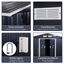 Outsunny Caseta de Jardín de Exterior Cobertizo de Jardín 8,3 m² 277x322x192 cm con 2 Puertas Corredizas Base Refuerzo (Suelo NO Incluido) para Patio Terraza Gris, , large indicador imagen numero 5