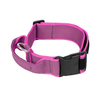 JULIUS K9 Collar asa de agarre rosa para perros