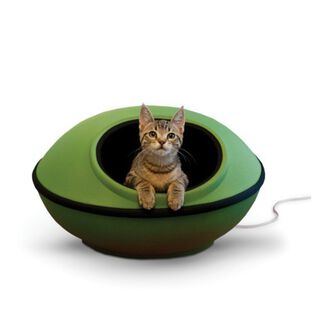 K&H Cama Cueva con calefacción para gatos
