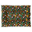 Cojín para Mascota Grande Acolchado Relleno. Color Negro con Huellas Multicolor. 85x70x10 cm, , large indicador imagen numero 2