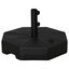 Outsunny Base de Sombrilla Rellenable de Agua 28 kg o Arena 40 kg Soporte de Parasol Octagonal Apto para Postes de 38mm 48 mm para Jardín Terraza Ø60x36 cm Negro, , large indicador imagen numero 1