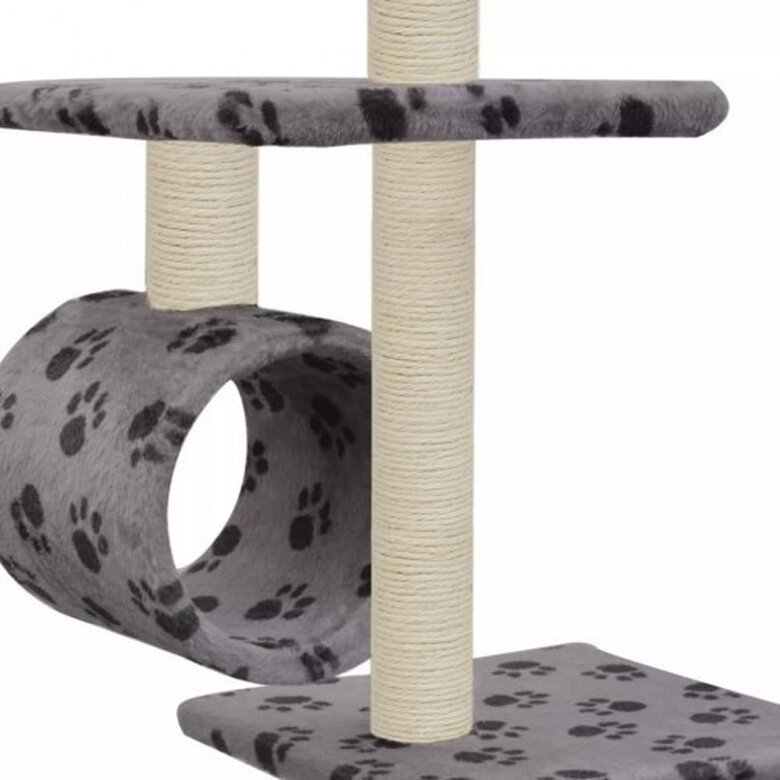 Rascador con poste de sisal color Gris Huella, , large image number null