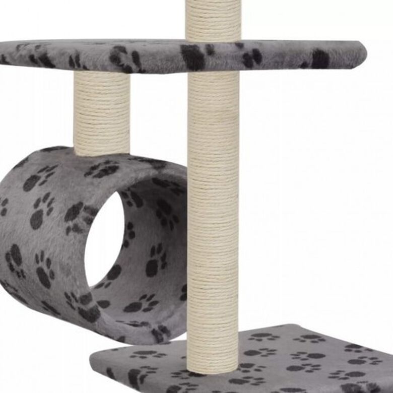 Rascador con poste de sisal color Gris Huella thumbnail