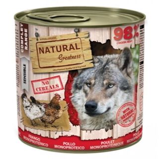 Packs de 6 y 12 latas de comida húmeda para perros sabor Pollo