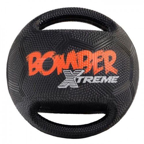 Zeus pelota xtrem bomber negro y naranja para perros, , large Imagen numero 1