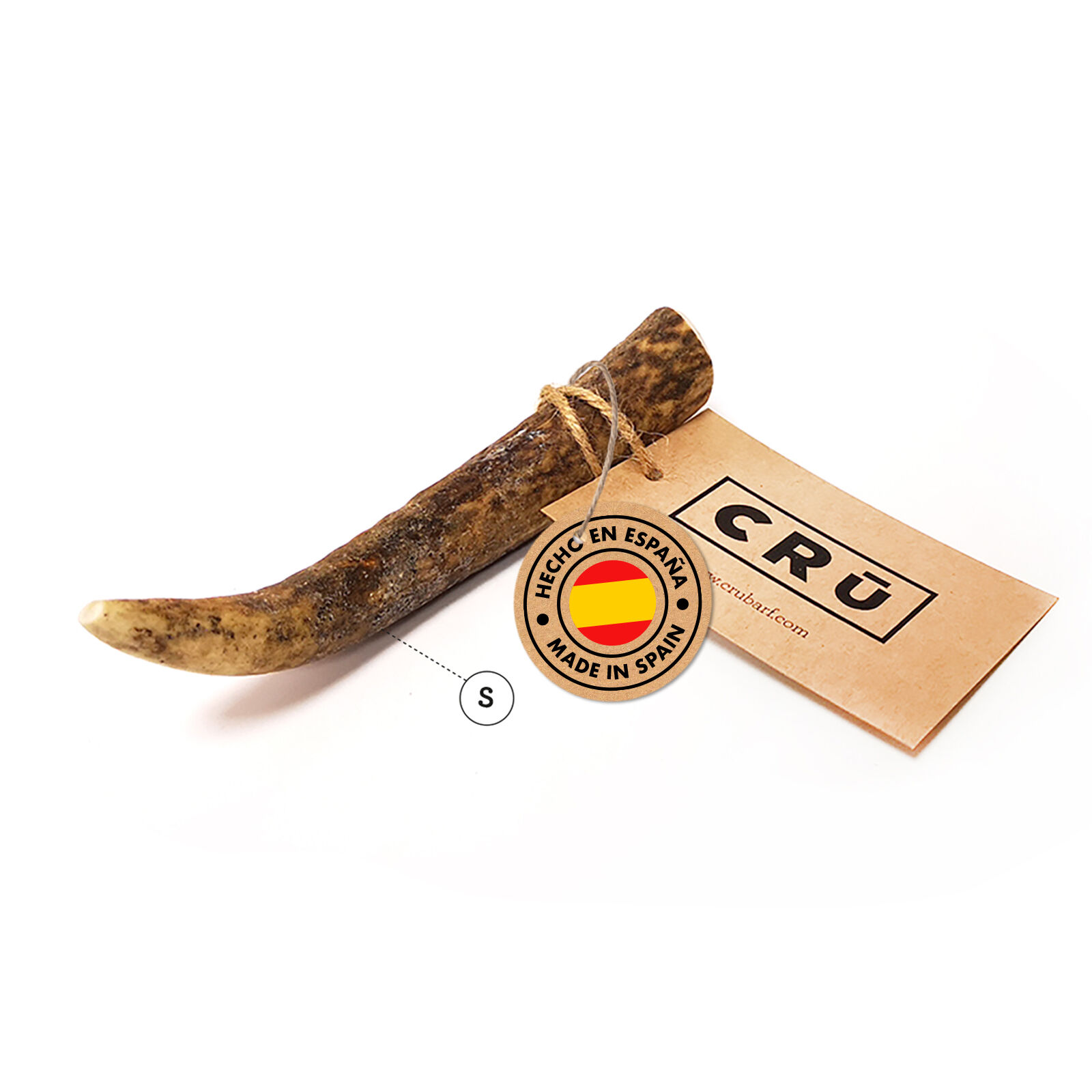 Mordedor de Asta de Ciervo partida para perro, , large Imagen numero 2