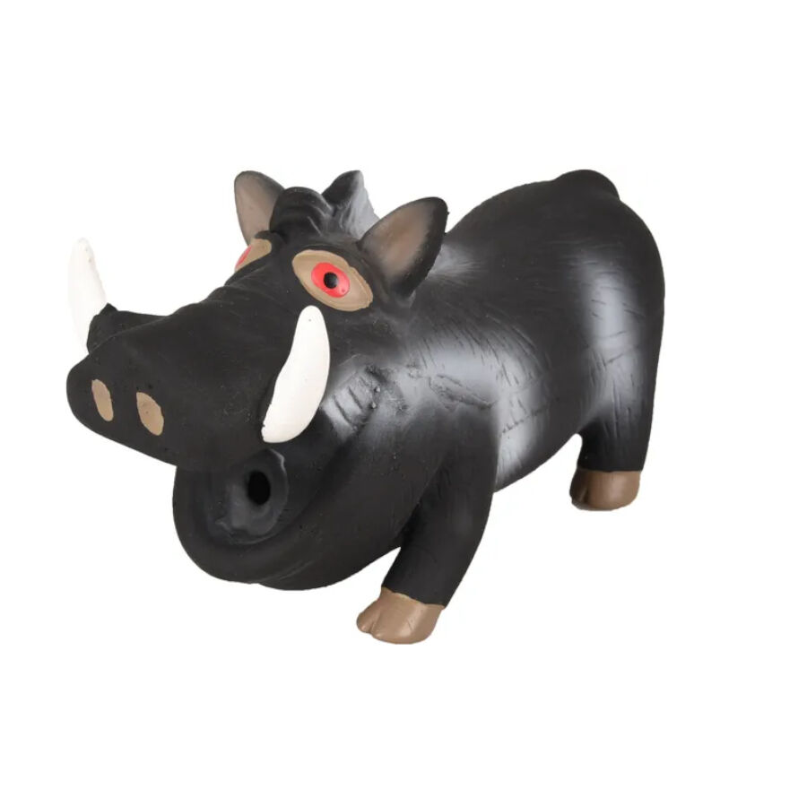 Flamingo Squeaky Jabal&iacute; Negro Juguete para perros, , large Imagen numero 1