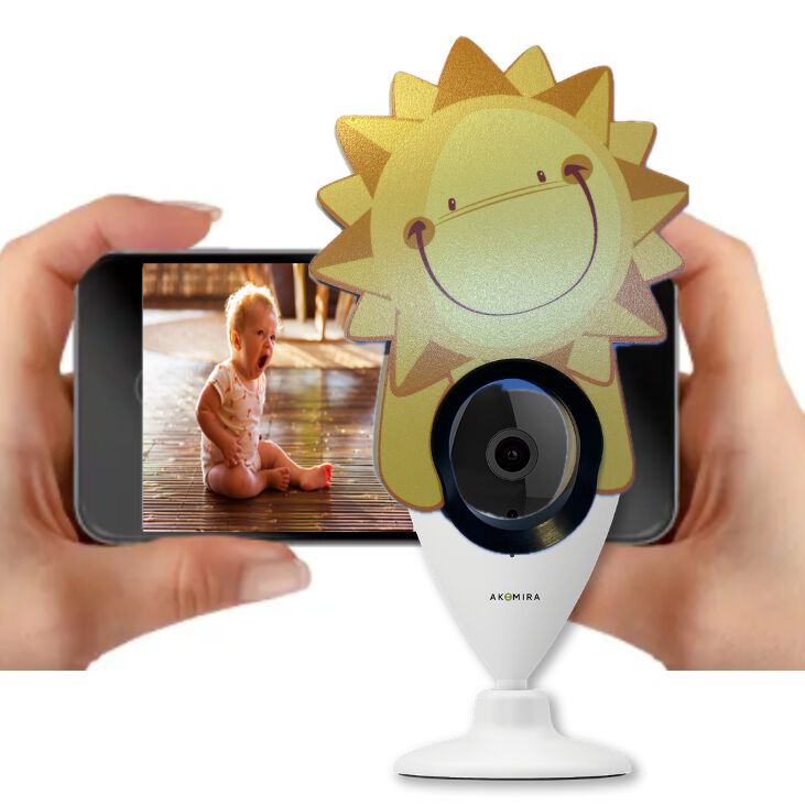 AKEMIRA Cubierta Decorativa Cámara HD para perros y gatos thumbnail