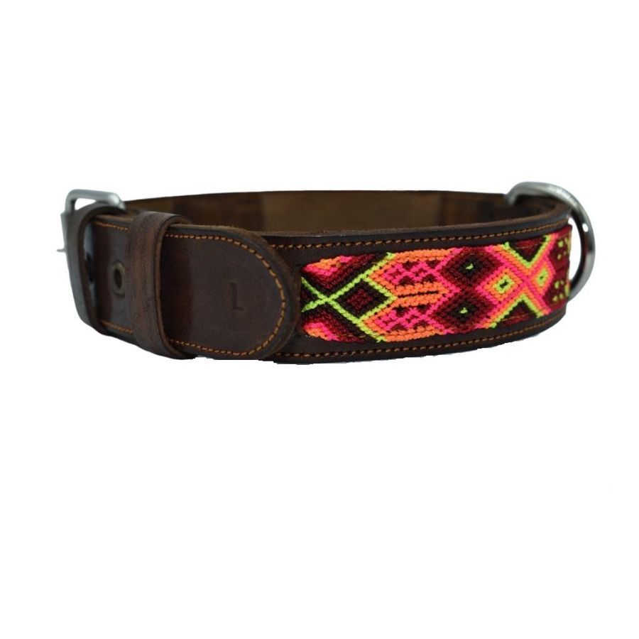 LOYAL COLLAR DE PIEL ARTESANAL TALLA L PARA PERROS, , large Imagen numero 1