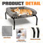 Nobleza Cama Elevada Sof&aacute; para Perros (XL-122*71*32cm) - Cama 2 en 1 Invierno/Verano con Coj&iacute;n de Felpa Desmontable, Cama T&eacute;rmica y Transpirable para Exterior e Interior, Gris, , large indicador imagen numero 12