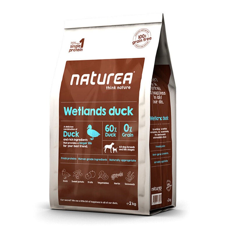 Naturea Wetlands Pato pienso para perros, , large image number null