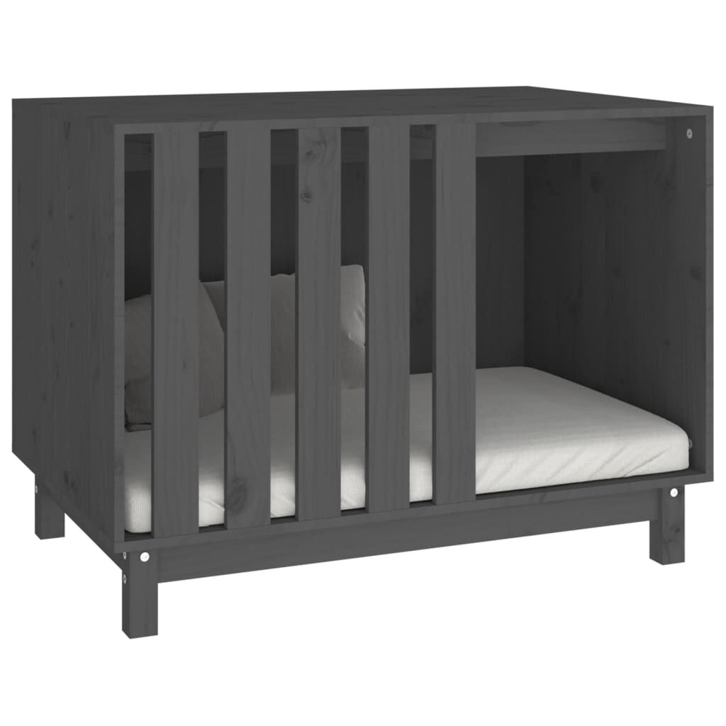 VidaXL Caseta Interior Gris para perros thumbnail