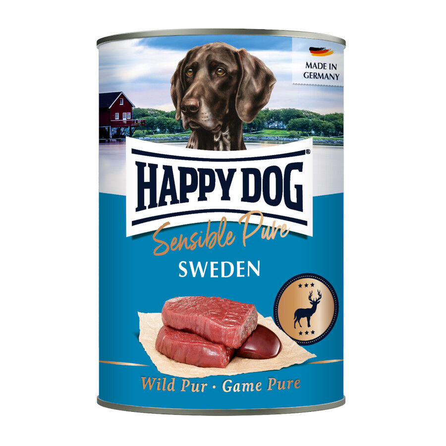 400 g Happy Dog Pure Venado en pat&eacute; lata, , large Imagen numero 1