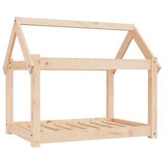 VidaXL Estructura Cama con forma de casa marrón para perros