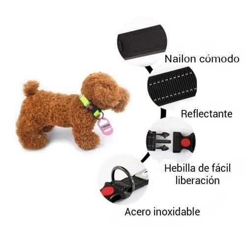 Collar MyPetCare para perro color Rojo thumbnail