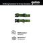 Gotoo Collar de nylon reflectante verde para perros, , large indicador imagen numero 4