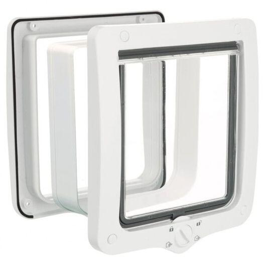 Puerta gatera para el hogar para gatos color Blanco, , large image number null