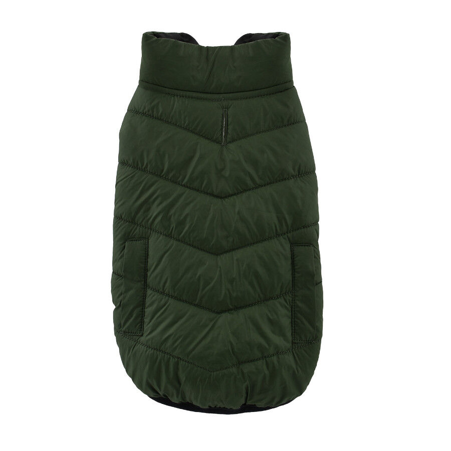 Outech Puffer verde con bolsillos para perros, , large Imagen numero 2