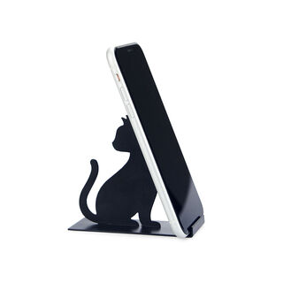 Balvi Soporte  smartphone Feline color negro