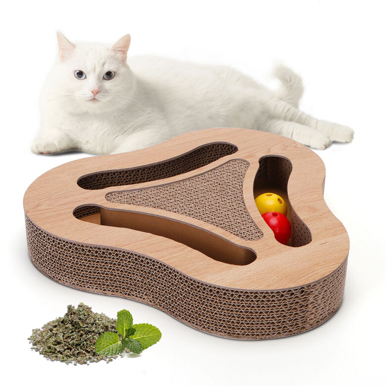 Nobleza Rasacador y juguete cartón para gatos thumbnail