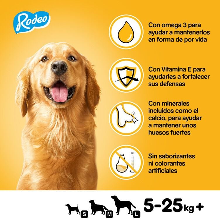 5 barritas Pedigree Rodeo Snacks Sabores Mixtos para Perros - Mega Box, , large Imagen numero 5