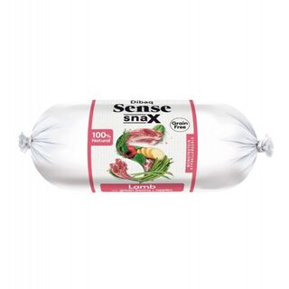 Salchicha Dibaq Sense Snax Bar para perros sabor Cordero
