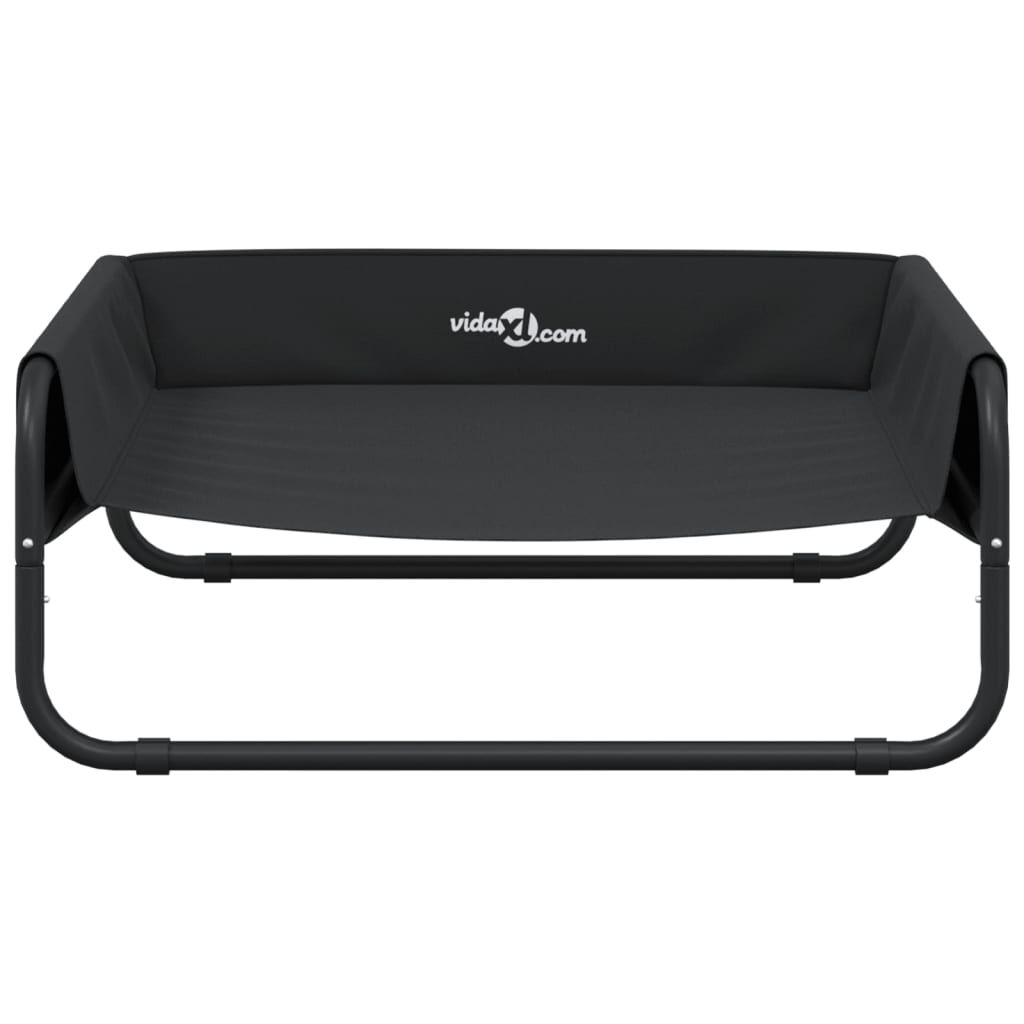 vidaXL Cama elevada para perros tela oxford y acero gris antracita, , large Imagen numero 4