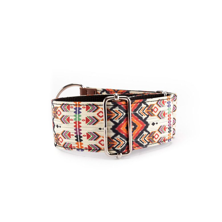 Pamppy galgo speedy india collar regulable marrón para perros, , large image number null
