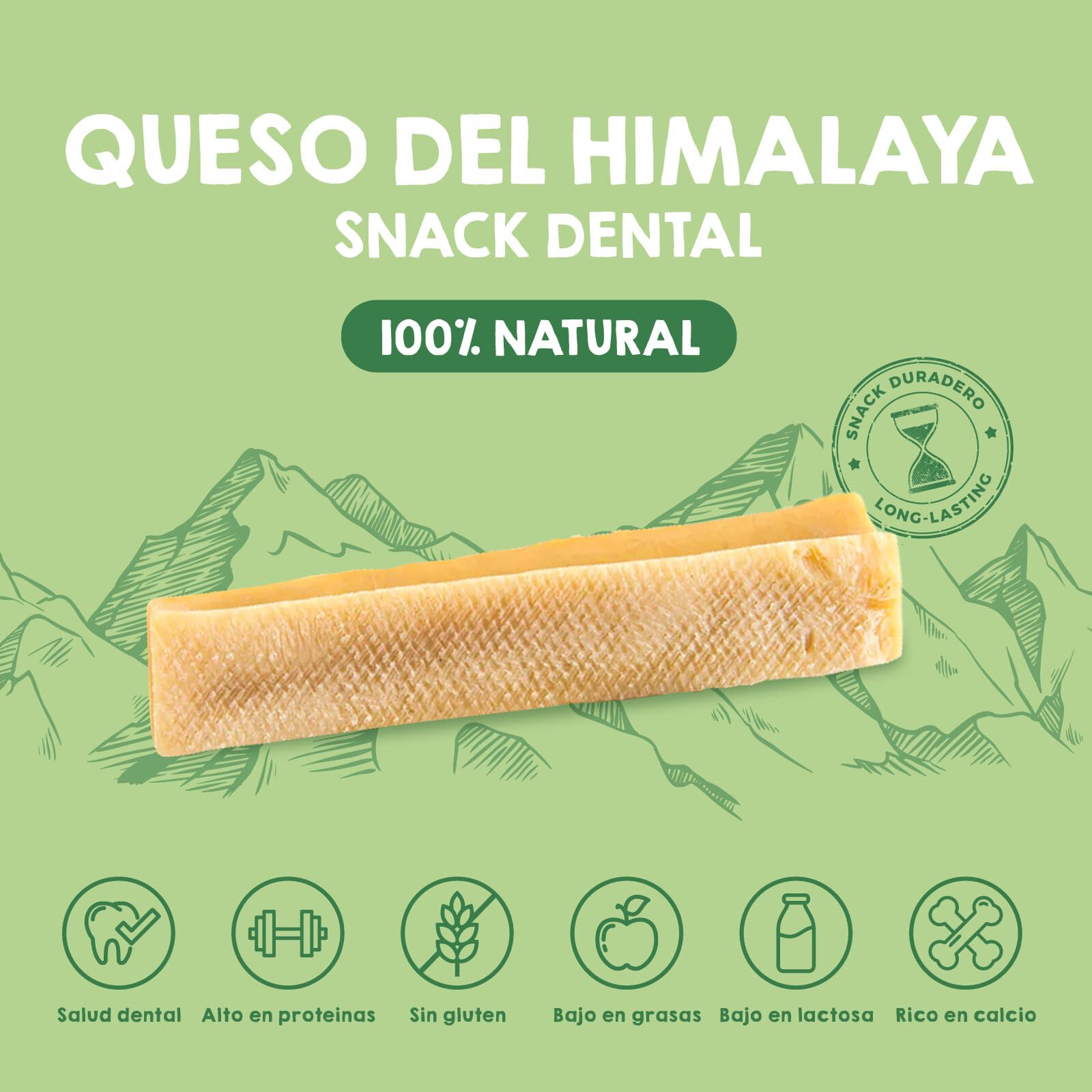 Huesos de Queso del Himalaya (Yak) - Mordedor natural para perros - Talla S - 4 uds thumbnail