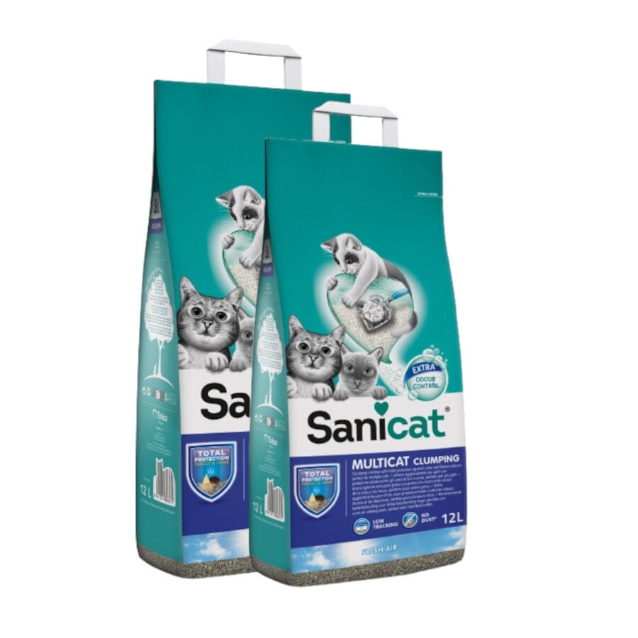 Sanicat Multicat Cumpling Aire Fresco Arena para gatos