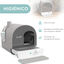 PawHut Arenero para Gatos Gris, , large indicador imagen numero 4