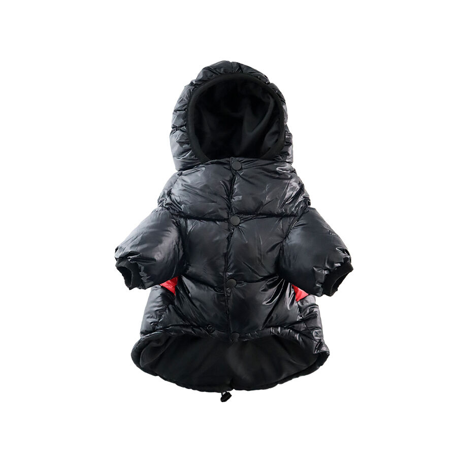 Anorak para perros Dashi Stripes Rojo & Negro Mediano, , large Imagen numero 2