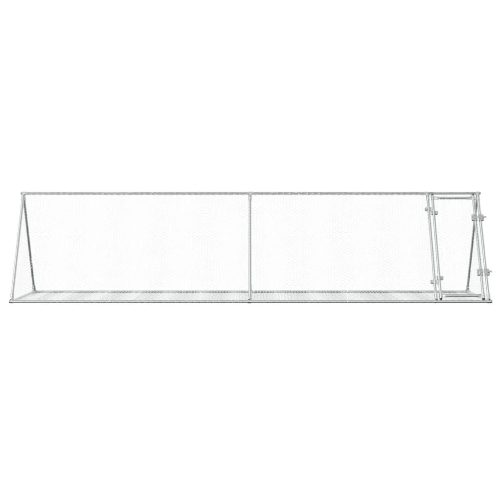 VidaXL Conejera Acero Plateado thumbnail