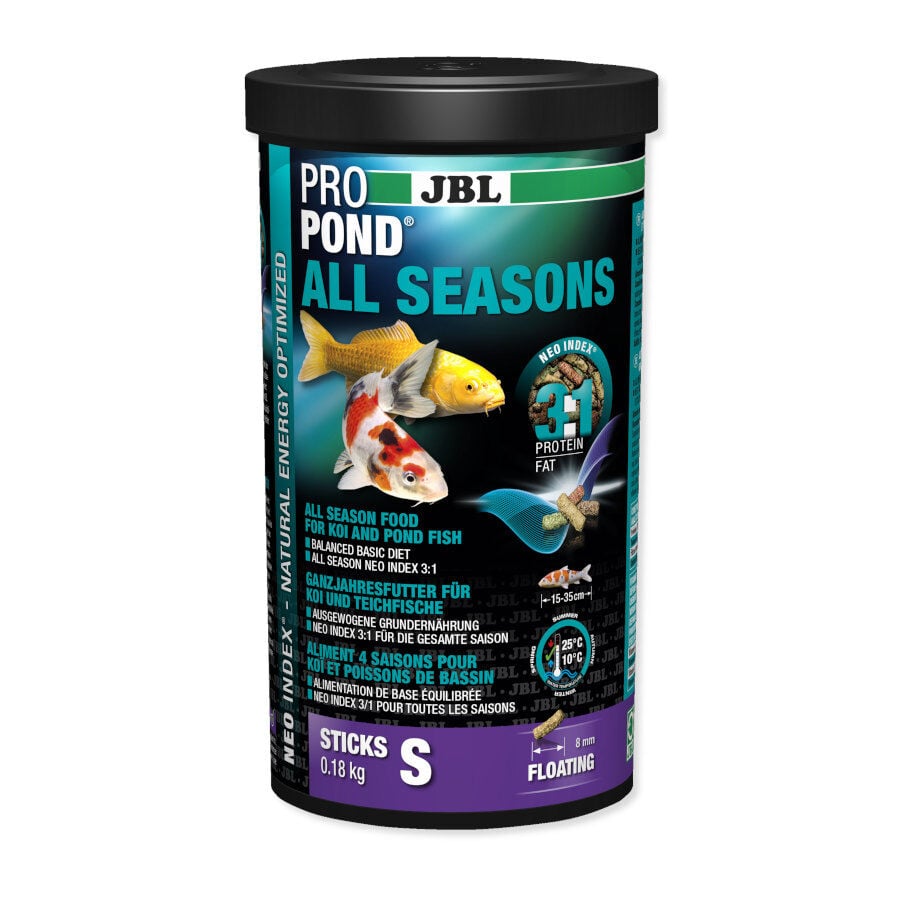 JBL Propond All Seasons S Alimento para las 4 estaciones para kois y peces estanques pequeños