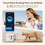 Nobleza - 2L Bomba de Agua Inalámbrica Automática Fuente Inteligente para Gatos y Perros, con Temporizador y Control Remoto de la aplicación, Fuente de Agua para Gatos con Triple Filtración, Blanco, , large indicador imagen numero 2