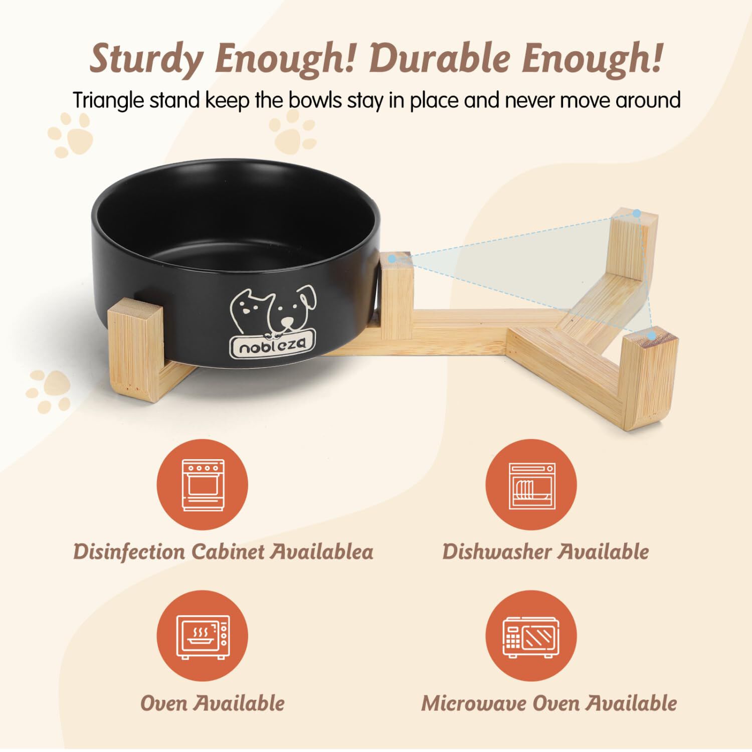 Nobleza Comedero Ceramica para perro y gato thumbnail