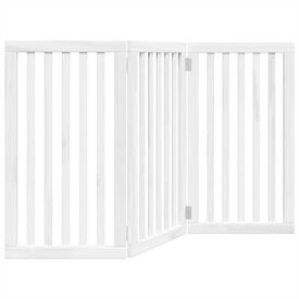 VidaXL Puerta Plegable Madera para Perros
