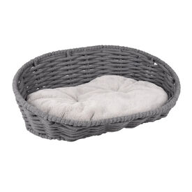 Flamingo Zizi Ovalado Gris cama cuna para perros