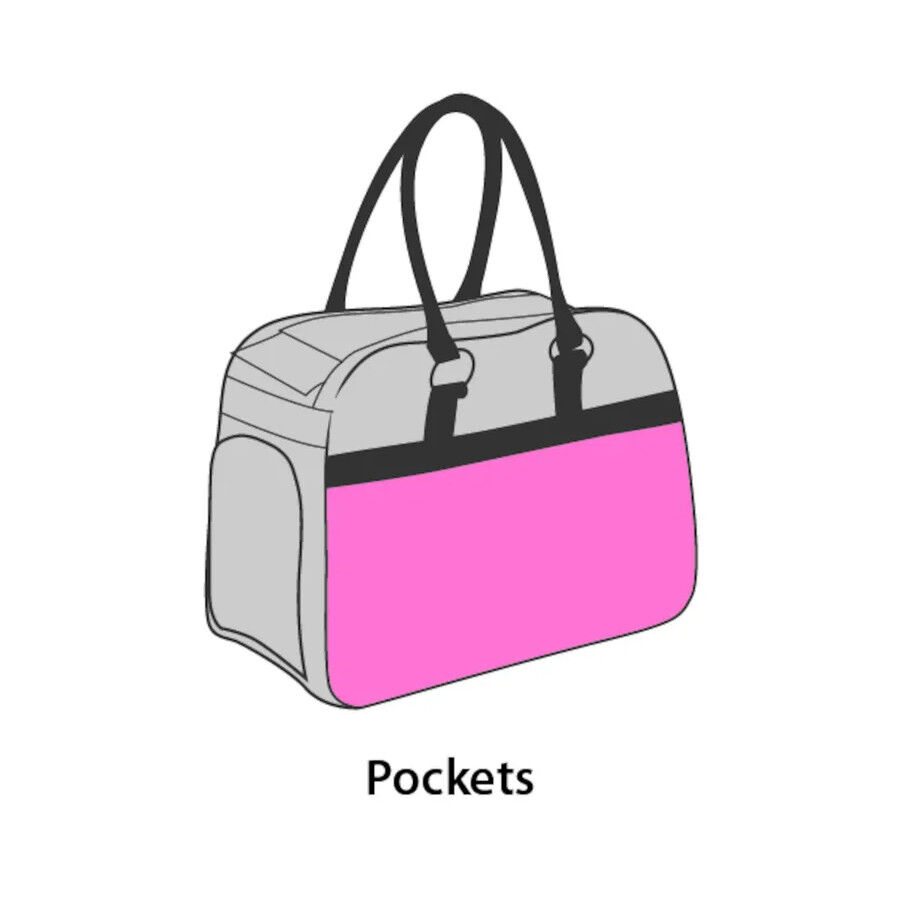 Flamingo Justine Bolsa Transport&iacute;n Gris para mascotas, , large Imagen numero 9