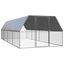 vidaXL Jaula gallinero de acero galvanizado 3x12x2 m, , large indicador imagen numero 44