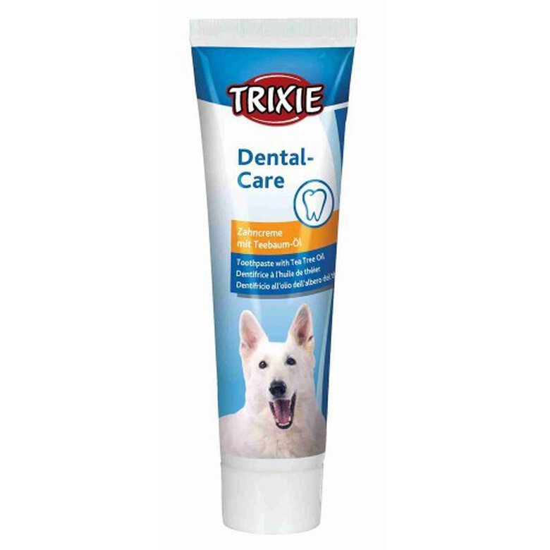 Pasta de dientes con aceite de Árbol de Té para perros olor Neutro, , large image number null