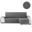 Vipalia Protector Cubre Sofá Chaise Derecho 240 Color Gris Oscuro Modelo Brisa, , large indicador imagen numero 2