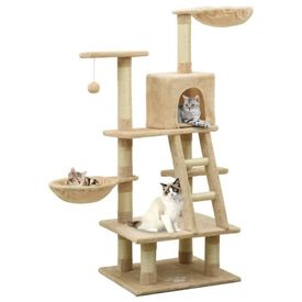 Rascador Para Gato color Beige