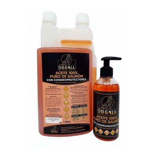 Dognia aceite de salm&oacute;n con condroprotectores para mascotas, , large Imagen numero 1